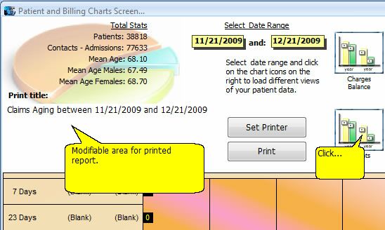 Patient and Billing chart software
