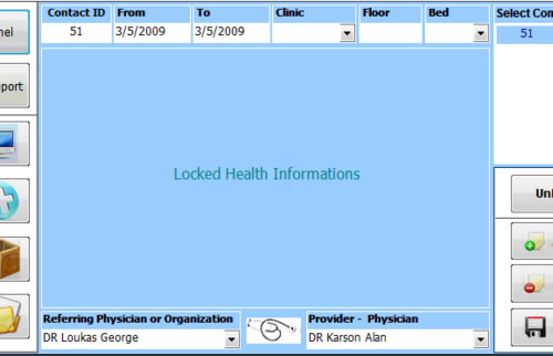 Locked HPI
